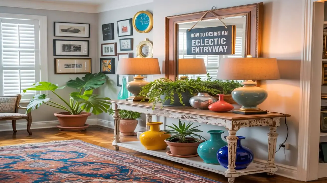How to Design an Eclectic Entryway