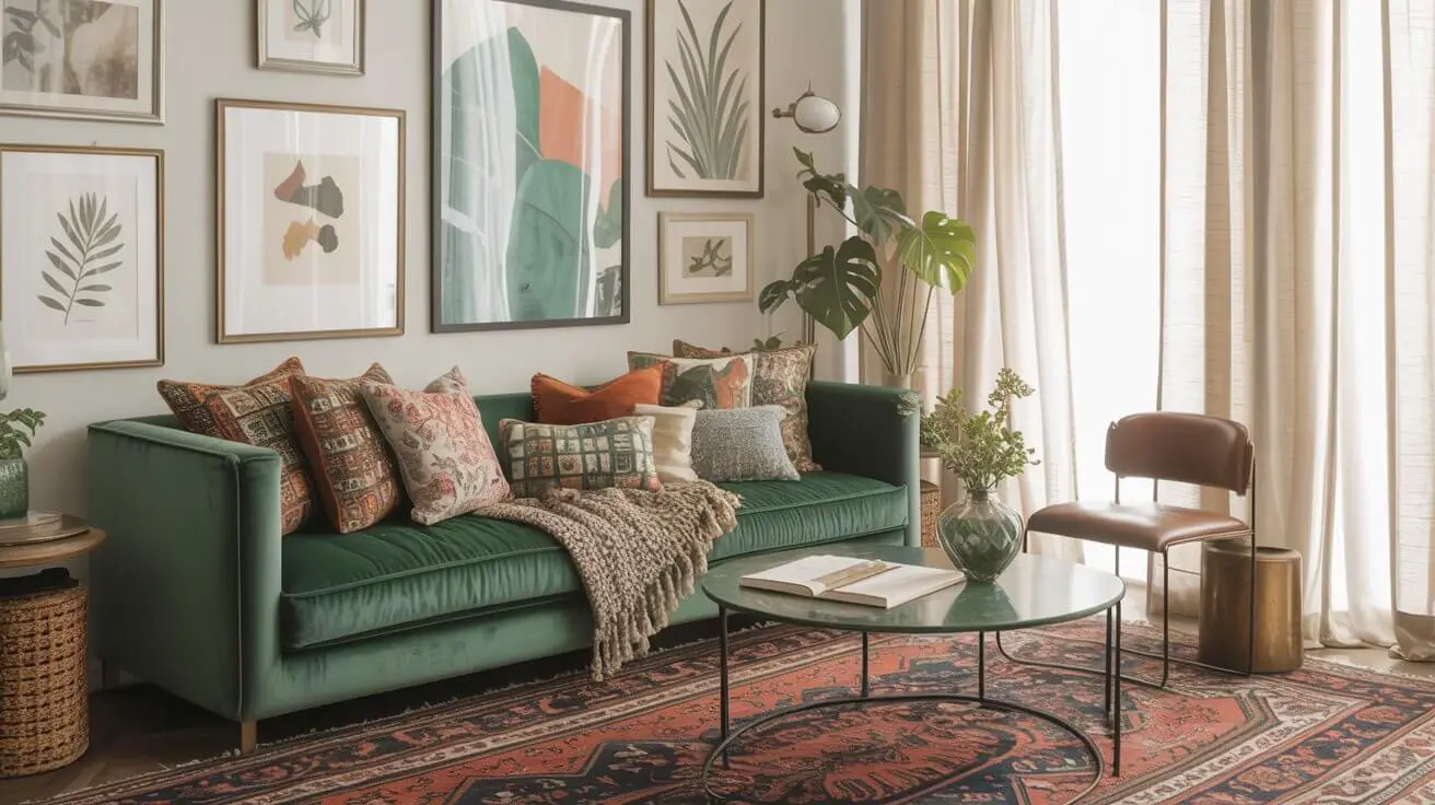How to Design an Eclectic Living Room