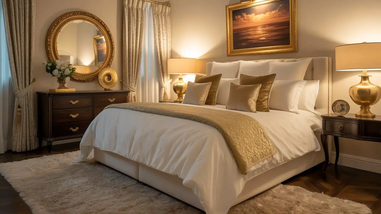 How to Incorporate Gold Accents in a Classy Bedroom