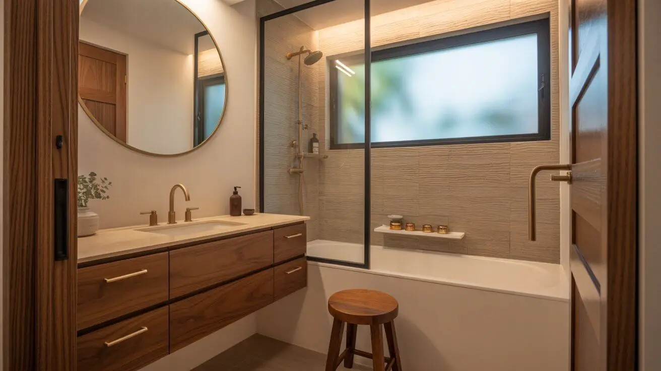 How to Incorporate Wood Accents into a Small Bathroom