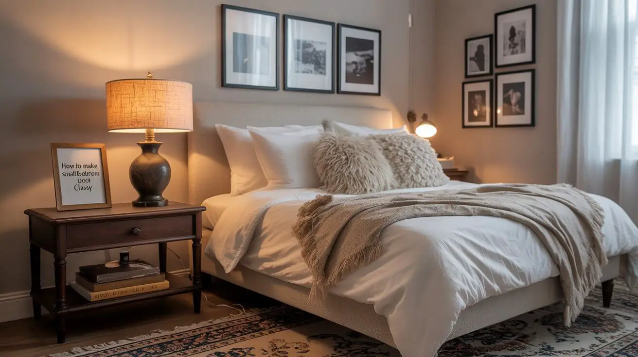 How to Make Your Small Bedroom Look Classy