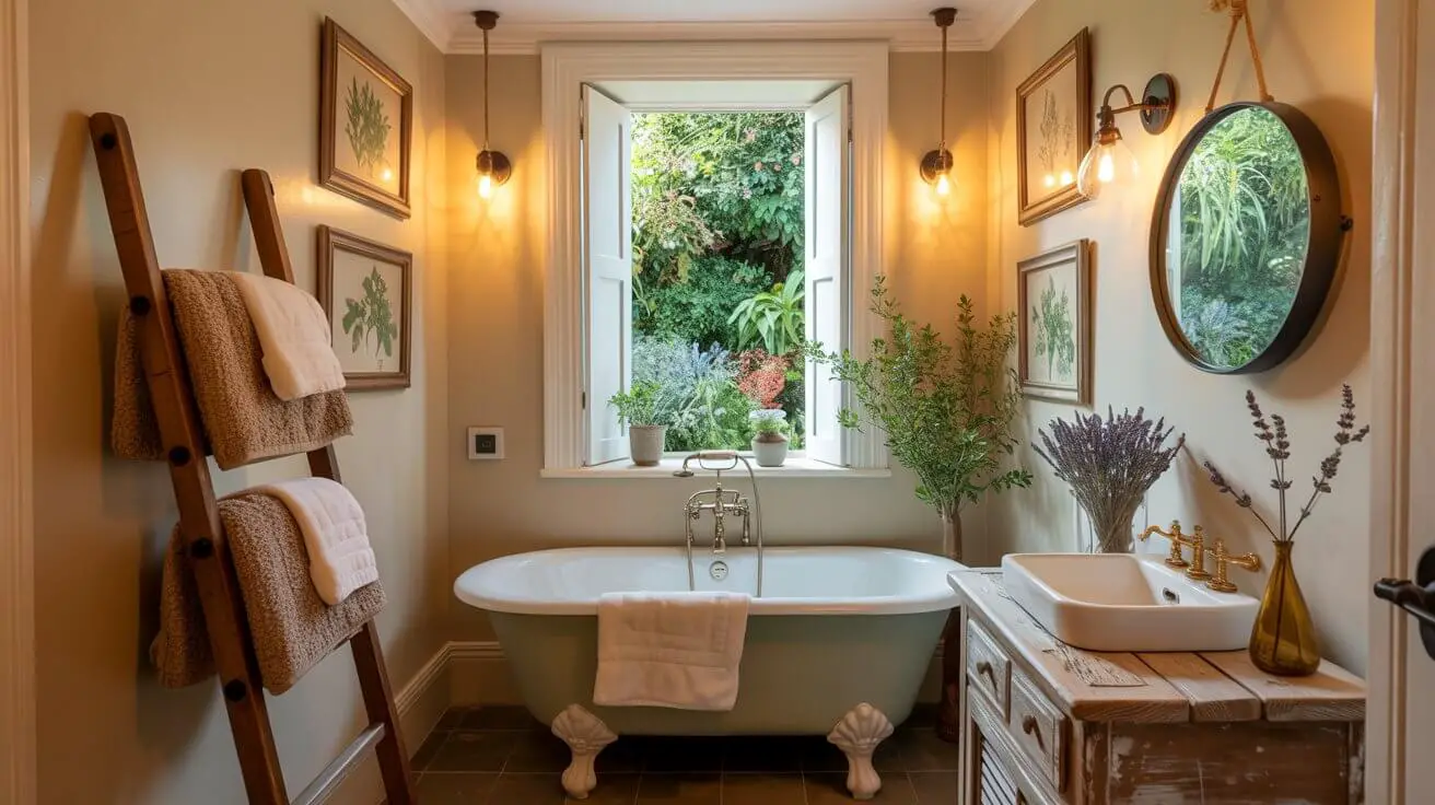 How to Make a Small Bathroom Feel Cozy