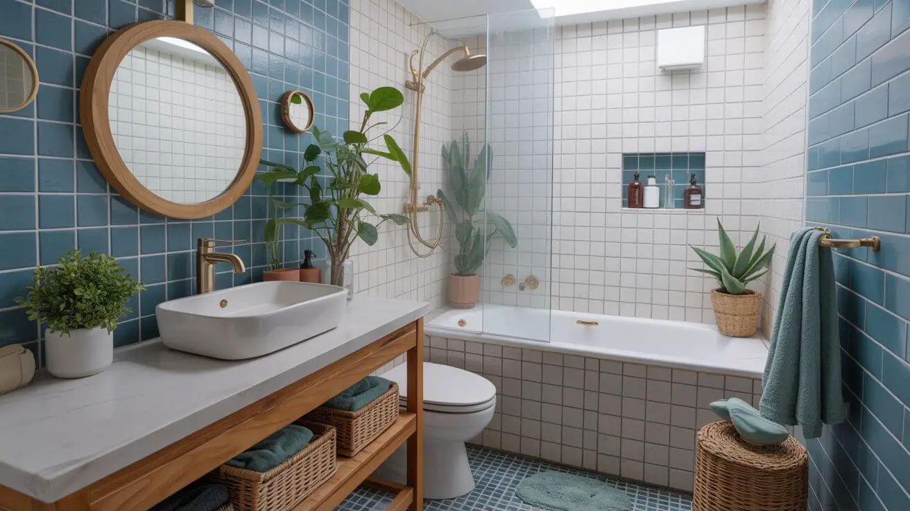 How to Make a Small Bathroom Look Clean and Organized