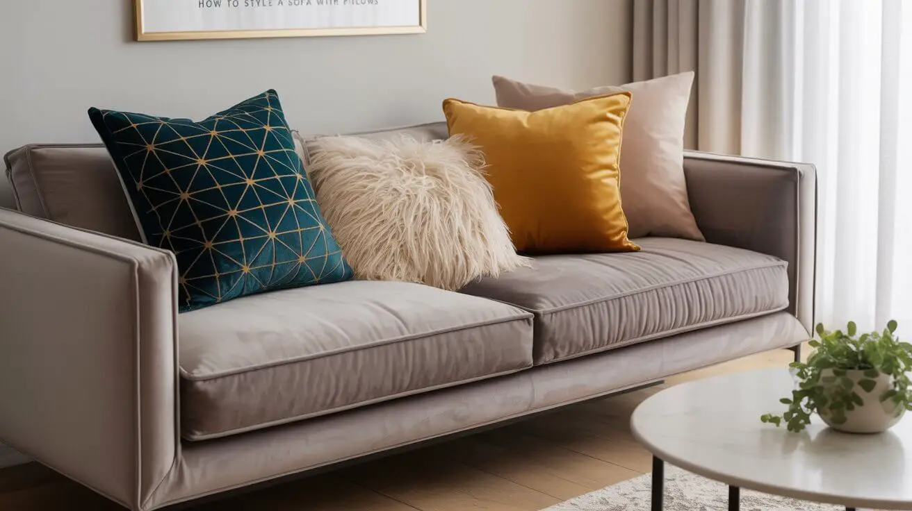 How to Style a Sofa with Pillows