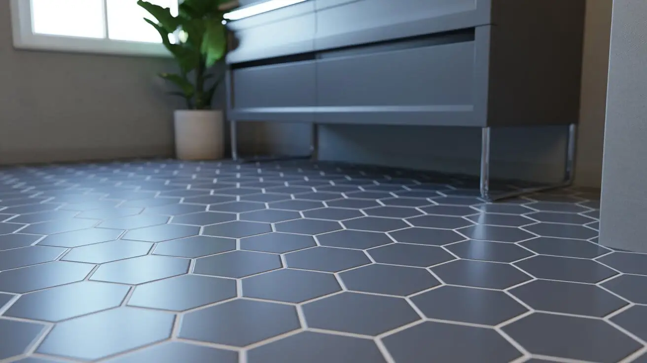 How to design a small bathroom floor