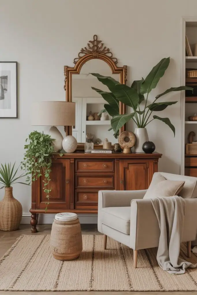 How to Combine Antique and Eclectic Home Decor: 13 Tips for a Space That Feels Collected 2 Identify Your Anchor Antique