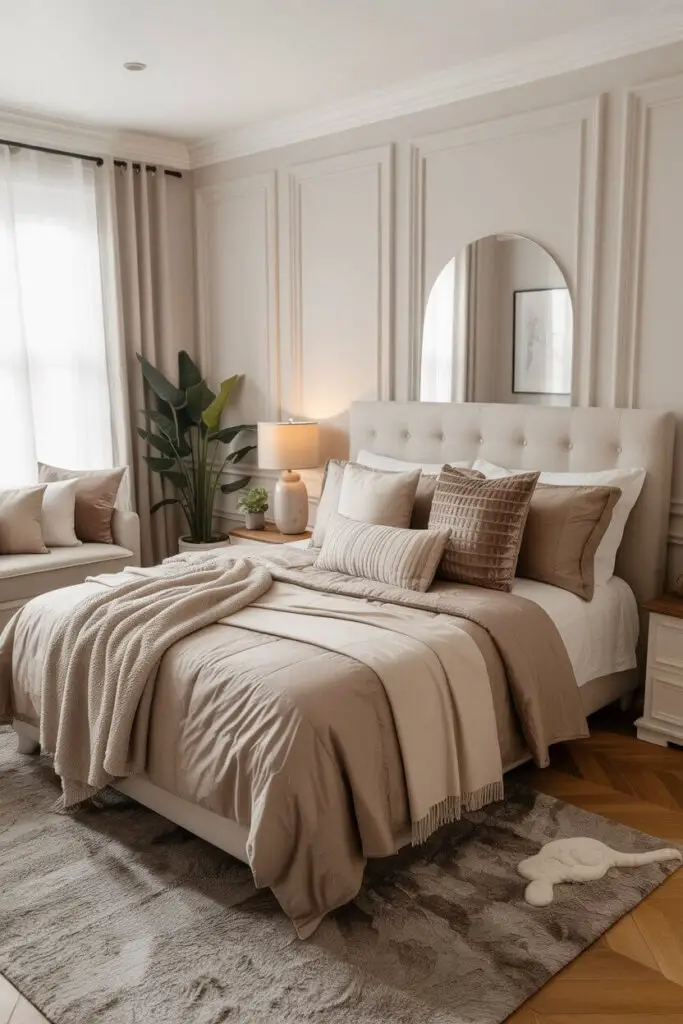 How to Decorate a Classy Bedroom on a Budget 4 Incorporate Luxe Textures