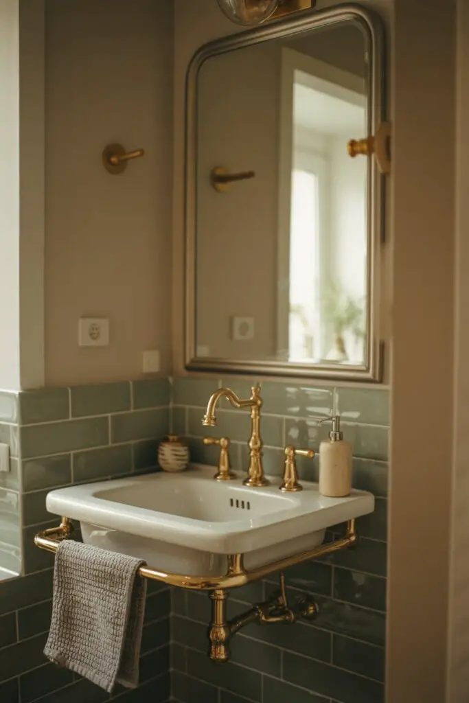 Incorporate Metallic and Reflective Accents