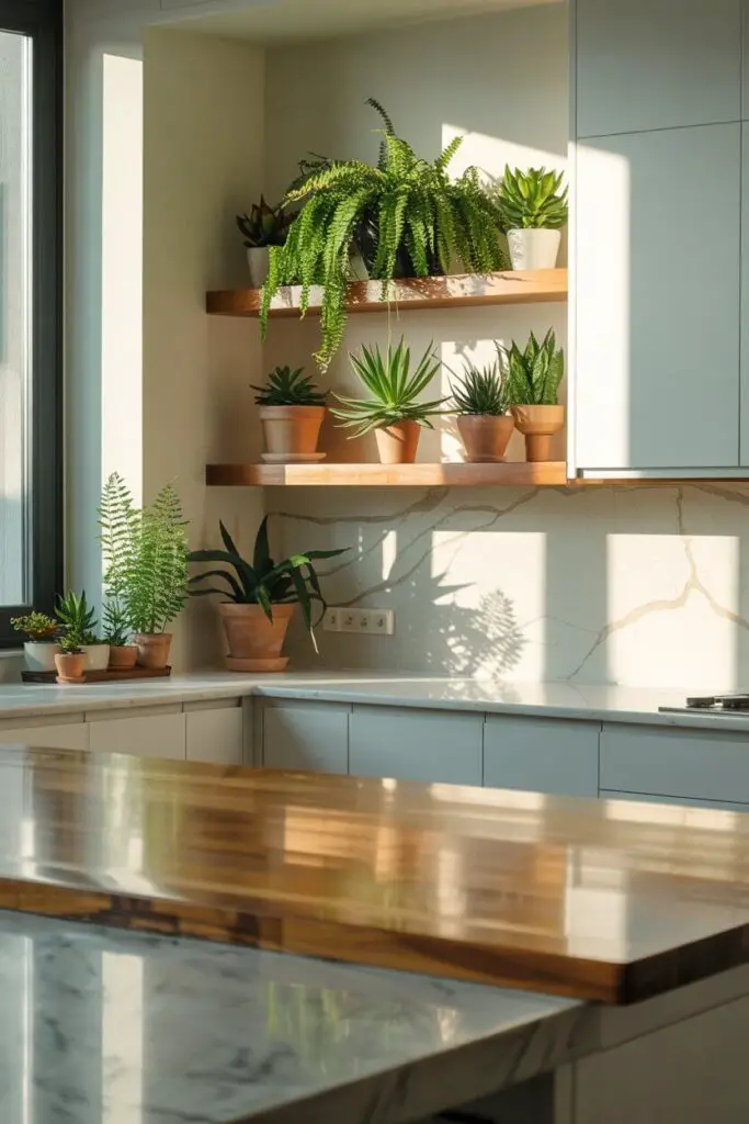 How to Create a Timeless Modern Luxury Kitchen (That Still Feels Warm and Inviting) 6 Incorporate Natural Elements for Warmth