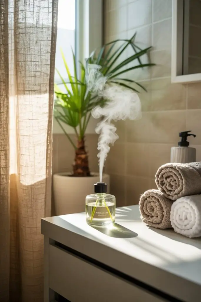How to Create a Tropical Look in a Small Bathroom (Without Needing a Plane Ticket) 7 Incorporate Tropical Scents