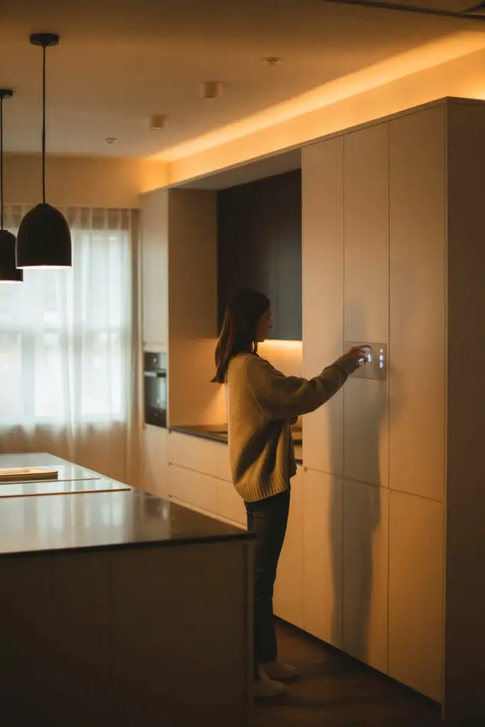 How to Design a Luxury Kitchen with Bold Lighting (That Doesn’t Feel Like a Stage Set) 17 Install Smart Controls