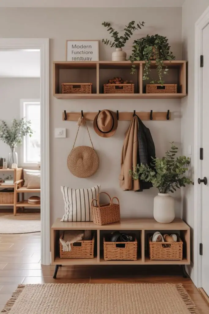 Install a Coat Rack or Hooks
