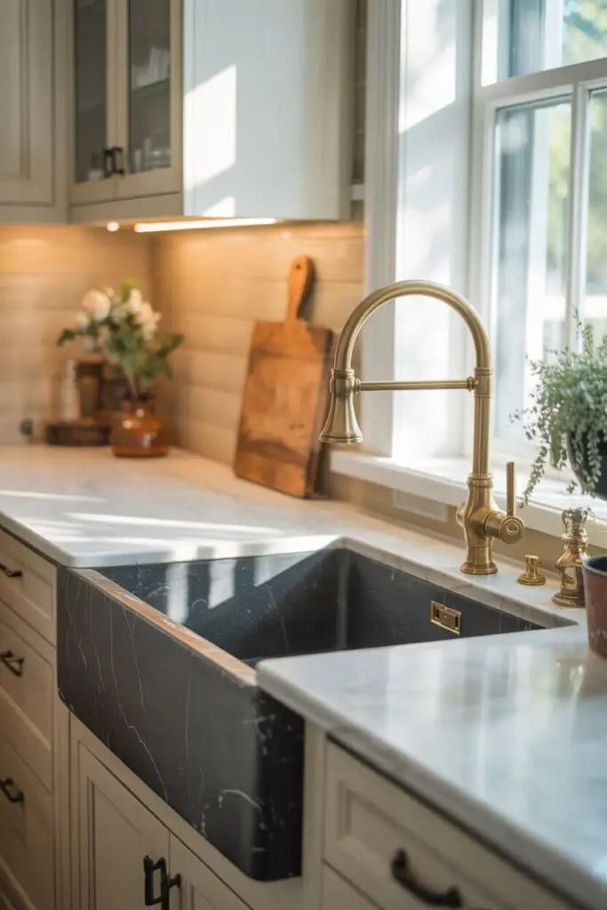 How to Design a Luxury Kitchen with a Modern Farmhouse Style: 13 Must‑Have Elements 5 Install a Farmhouse Sink… with a Twist