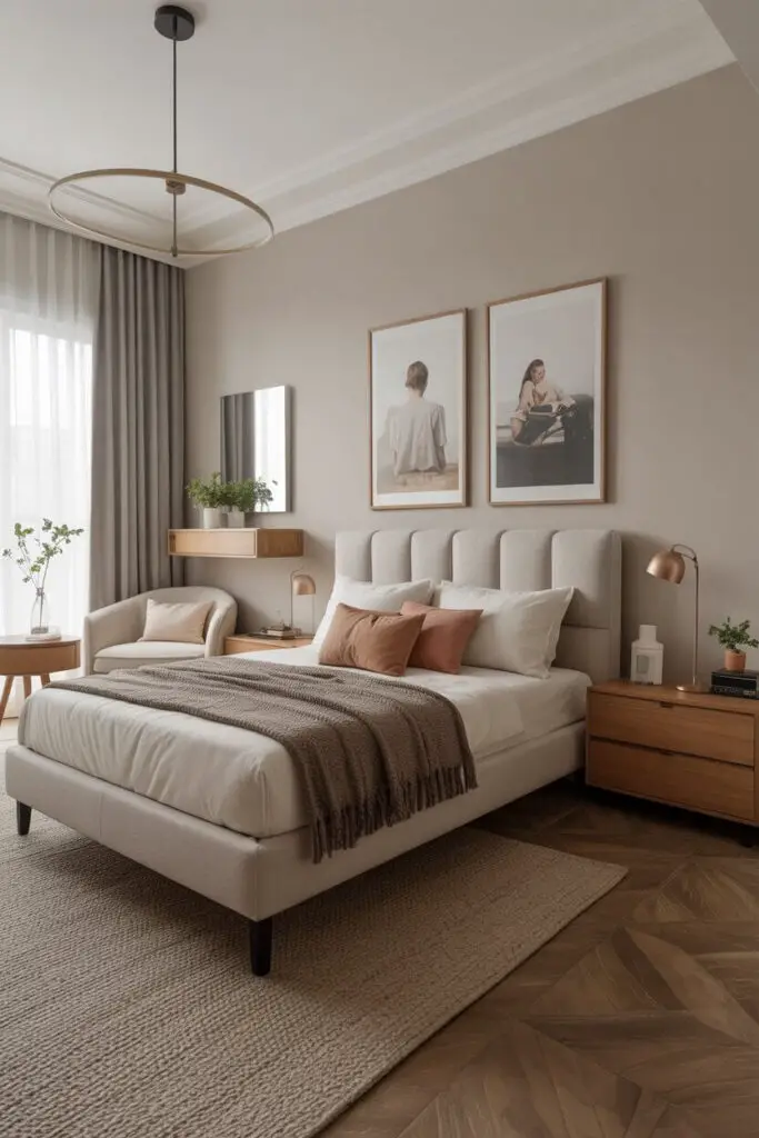 How to Make Your Small Bedroom Look Classy Without Breaking the Bank 2 Keep Furniture to a Minimum