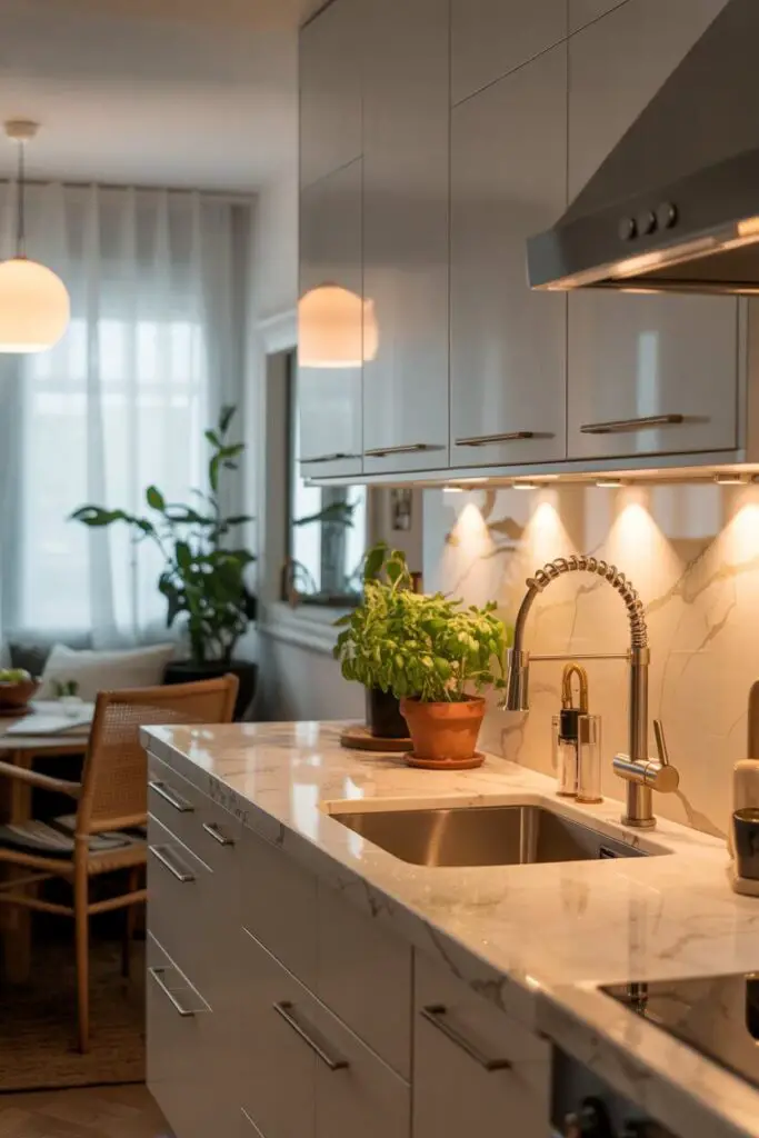 How to Design a Luxury Kitchen with Bold Lighting (That Doesn’t Feel Like a Stage Set) 16 Keep It Functional, Not Just Pretty