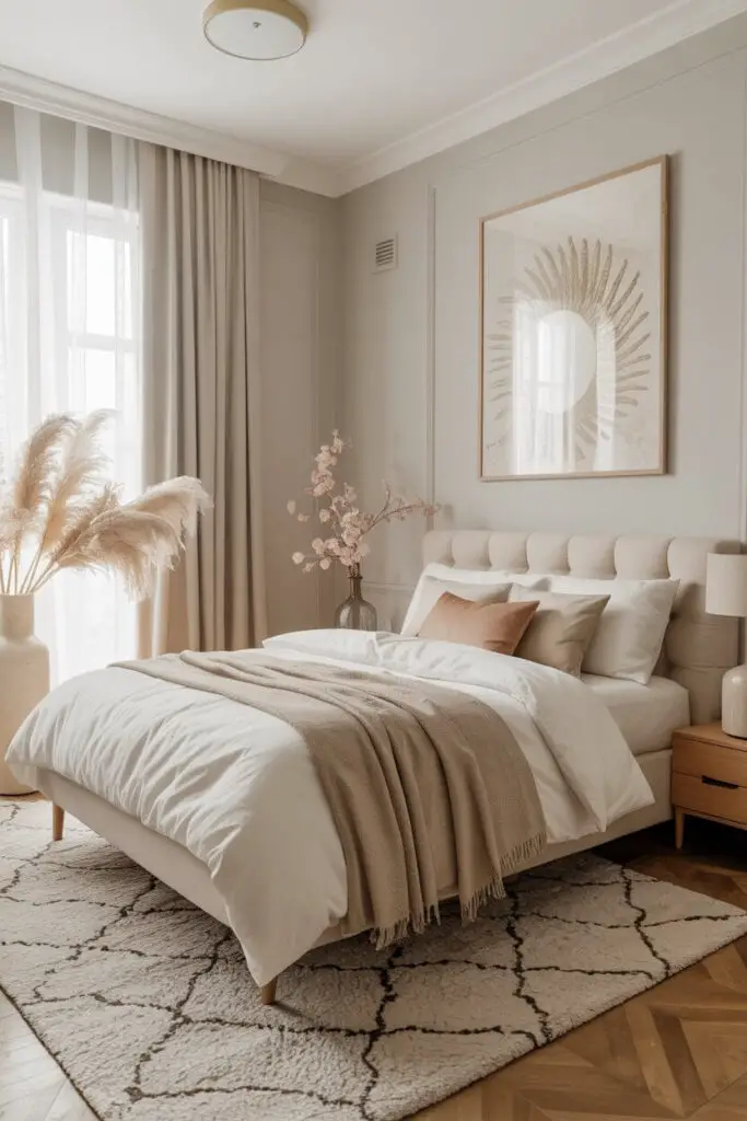 How to Add an Elegant Touch to a Small Bedroom (Without Breaking the Bank) 1 Keep the Color Palette Simple and Neutral