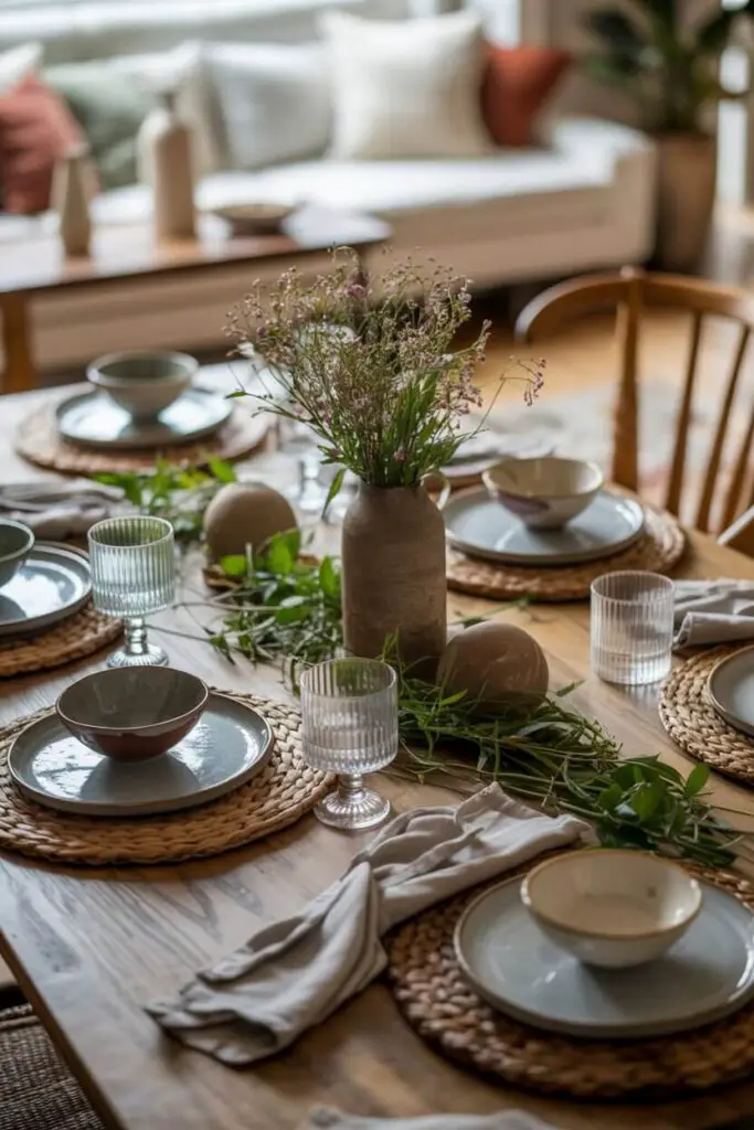 How to Decorate an Eclectic Dining Room Table: 13 Creative Ideas That Actually Work 3 Layer Textures for Depth