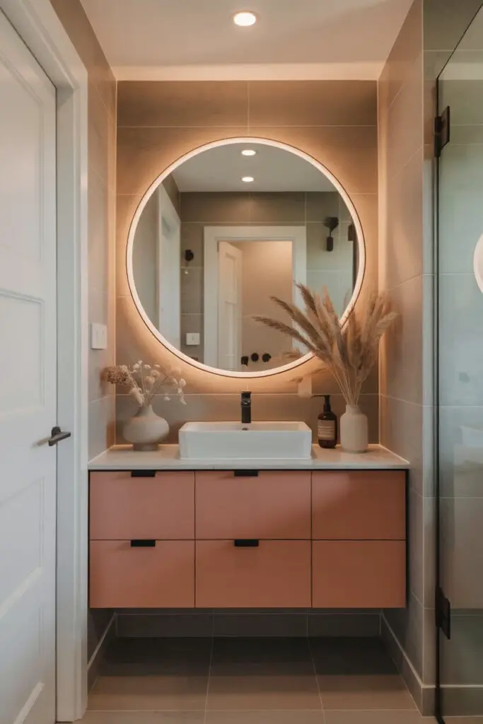 How to Add a Modern Twist to a Small Bathroom (Without Making It Feel Like a Shoebox) 9 Let Mirrors Work Their Magic