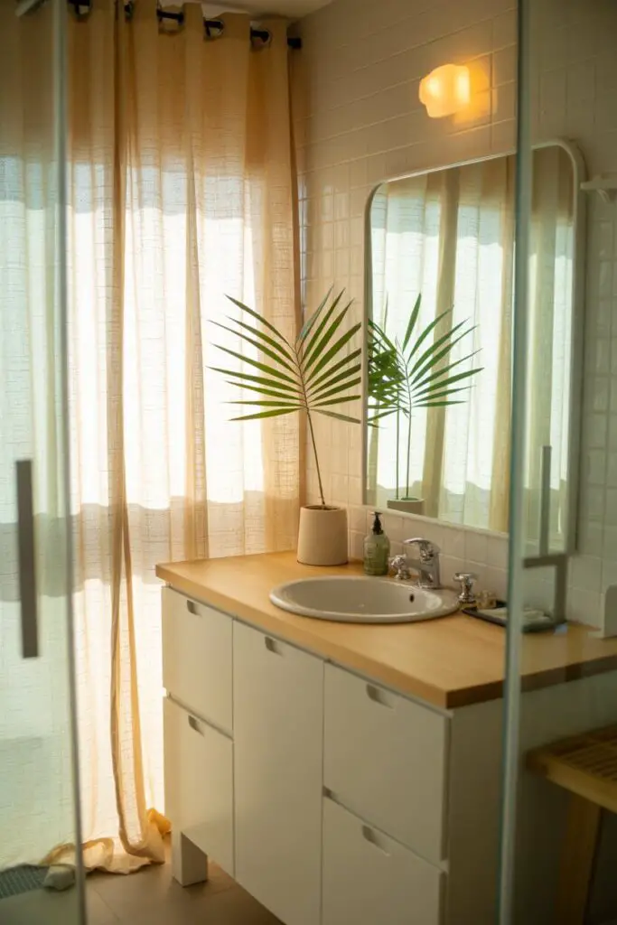 How to Create a Tropical Look in a Small Bathroom (Without Needing a Plane Ticket) 8 Maximize Natural Light (If You Have It)