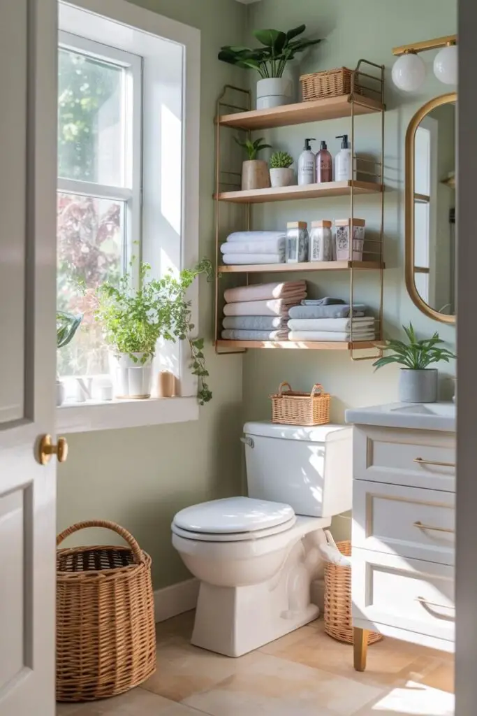 How to Remodel a Small Bathroom on a Budget (Without Losing Your Sanity) 7 Maximize Storage Creatively