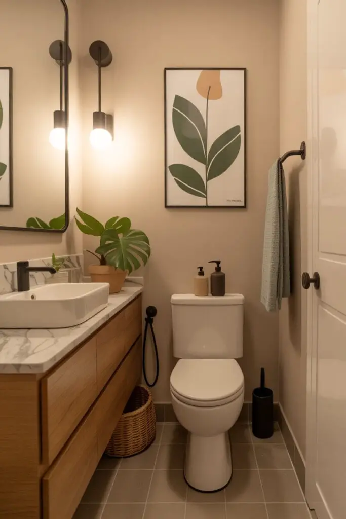 How to Add a Modern Twist to a Small Bathroom (Without Making It Feel Like a Shoebox) 10 Minimal Décor, Maximum Impact