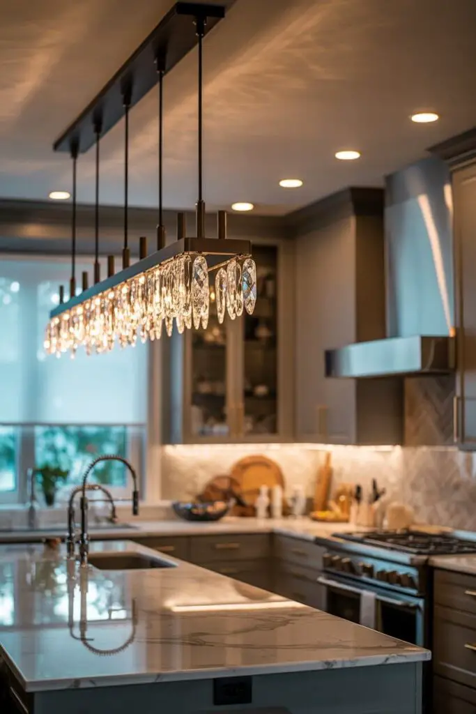 How to Design a Luxury Kitchen with Bold Lighting (That Doesn’t Feel Like a Stage Set) 10 Mix Statement Fixtures with Subtle Support