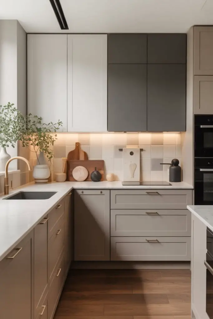 How to Create a Timeless Modern Luxury Kitchen (That Still Feels Warm and Inviting) 1 Nail the Foundation With a Neutral but Sophisticated Color Palette