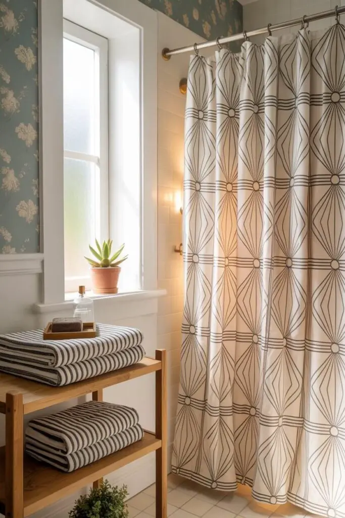 How to Add a Pop of Color to a Small Bathroom (Without Overwhelming the Space) 10 Patterns Can Add Color Too