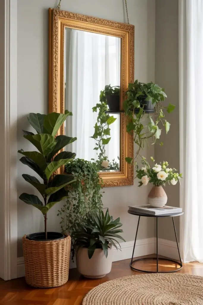 Plants & Mirrors A Match Made in Heaven