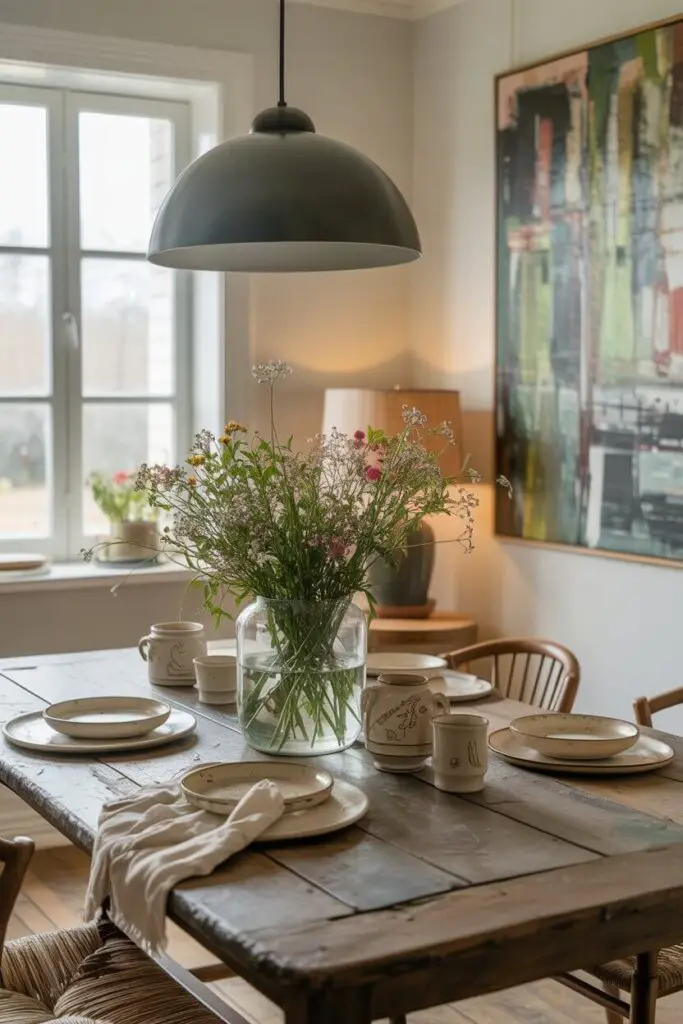 How to Combine Antique and Eclectic Home Decor: 13 Tips for a Space That Feels Collected 7 Play with Scale and Proportion