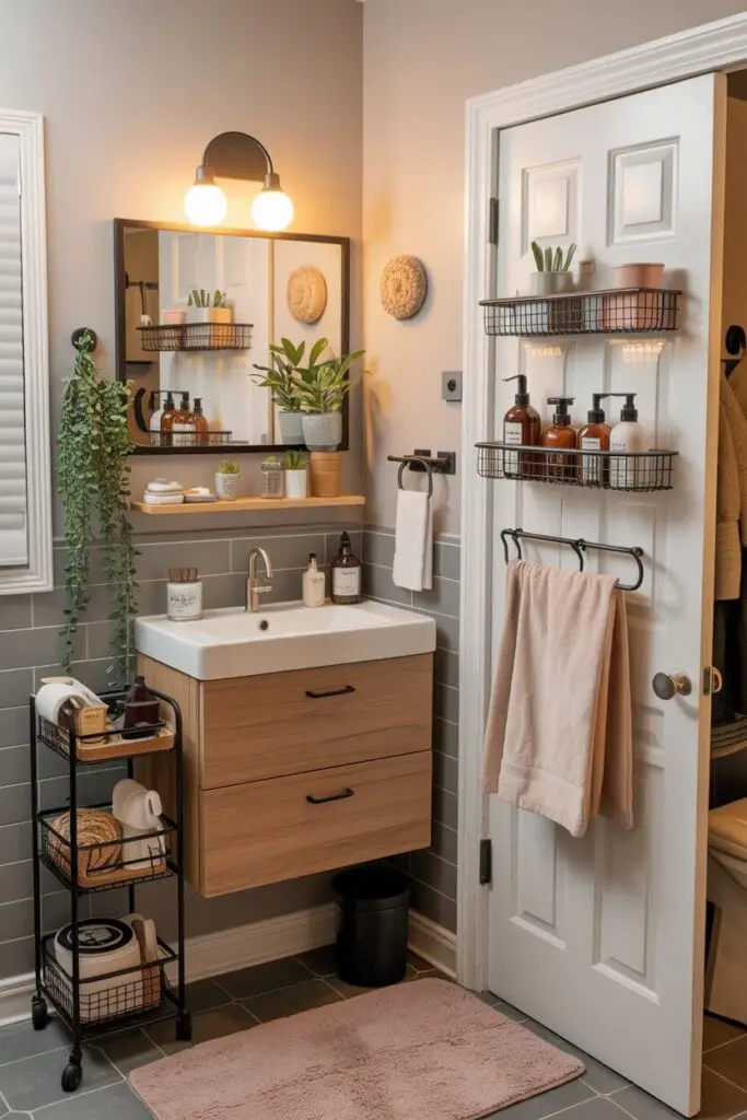 How Can I Maximize Storage in Tiny Bathroom (without Turning it into a Clutter Cave)? 9 Renter-friendly tiny bathroom storage hacks