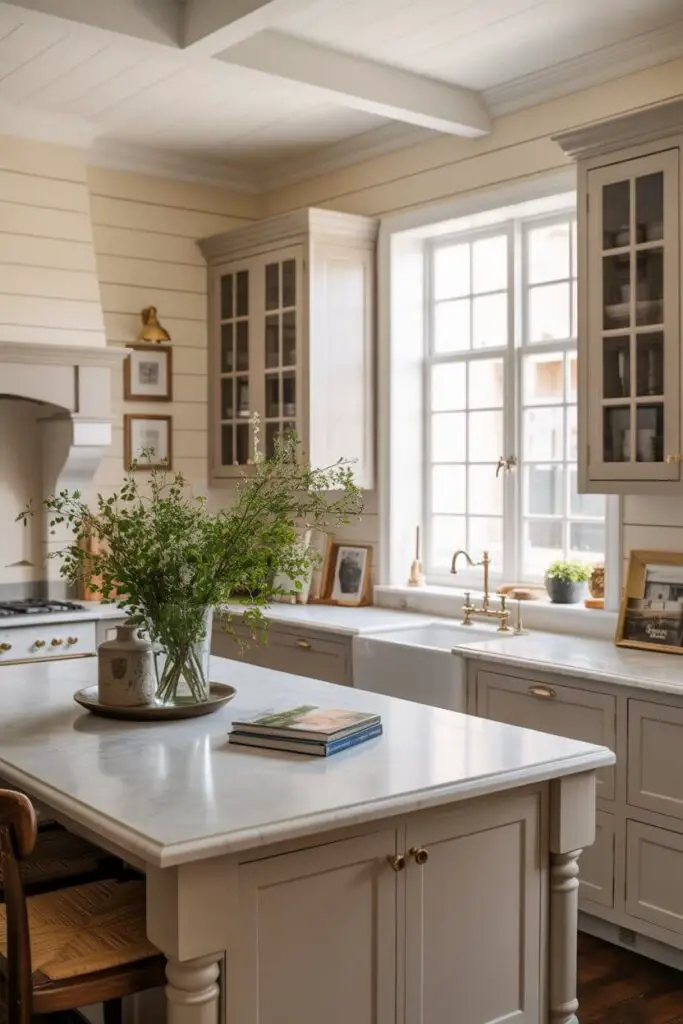 How to Design a Luxury Kitchen with a Modern Farmhouse Style: 13 Must‑Have Elements 1 Start with a Soothing, Neutral Foundation