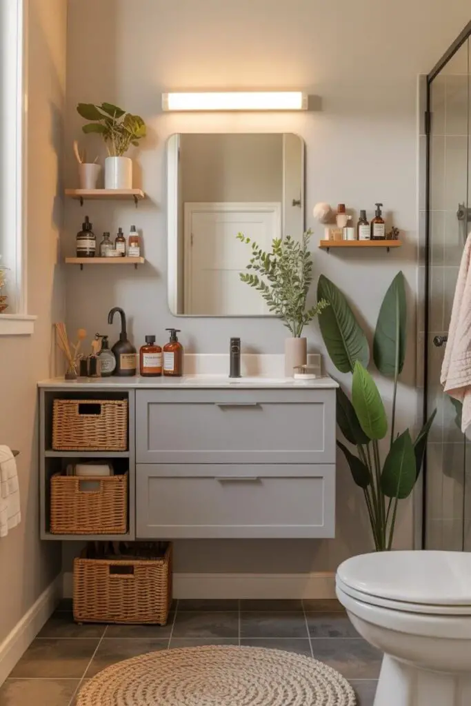 How to Do an Easy Bathroom Makeover (Without Losing Your Mind) 12 Storage Solutions