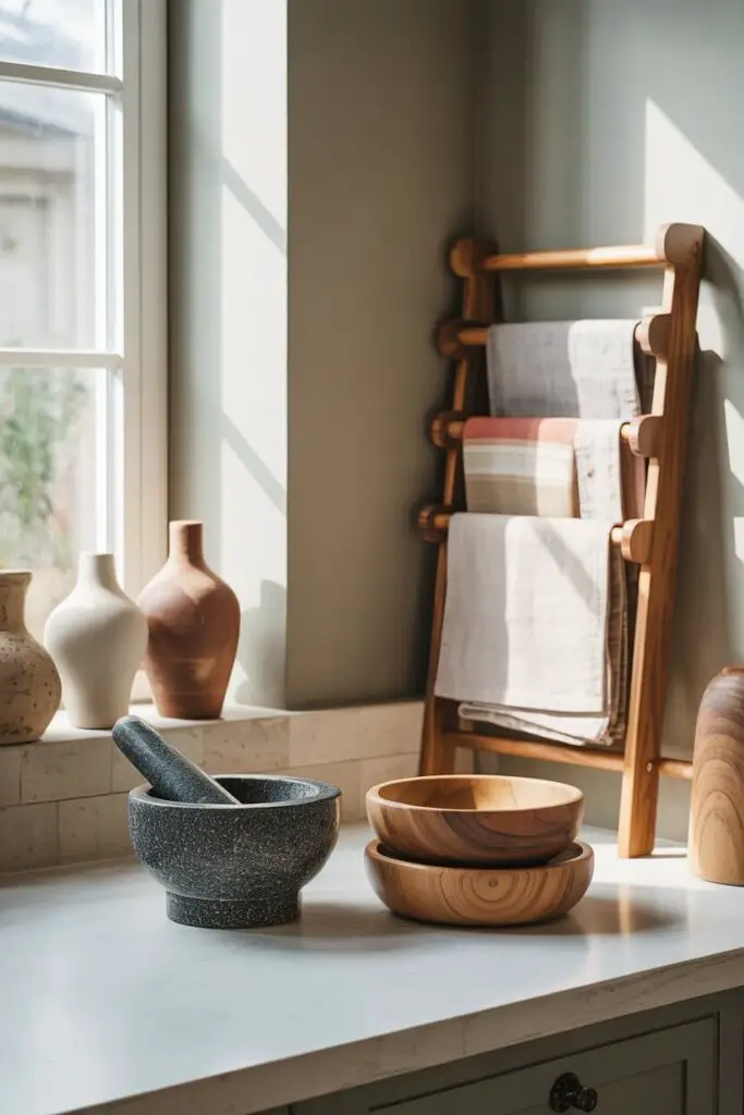 How to Incorporate Natural Textures in a Luxury Modern Kitchen 10 Style with Organic Accessories