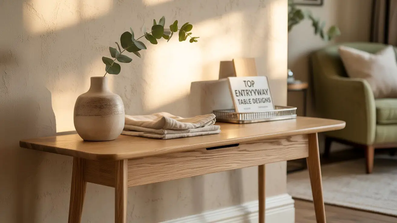 Top Entryway Table Designs