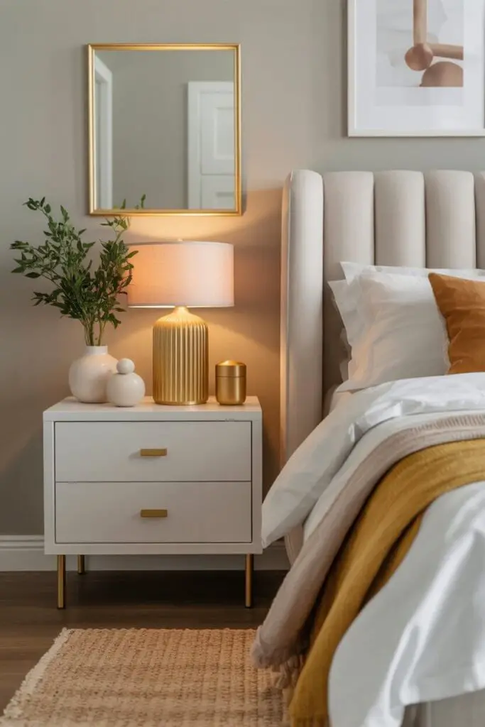 How to Incorporate Gold Accents in a Classy Bedroom: 13 Stunning Ways That Actually Work ✨ 7 Upgrade Your Hardware