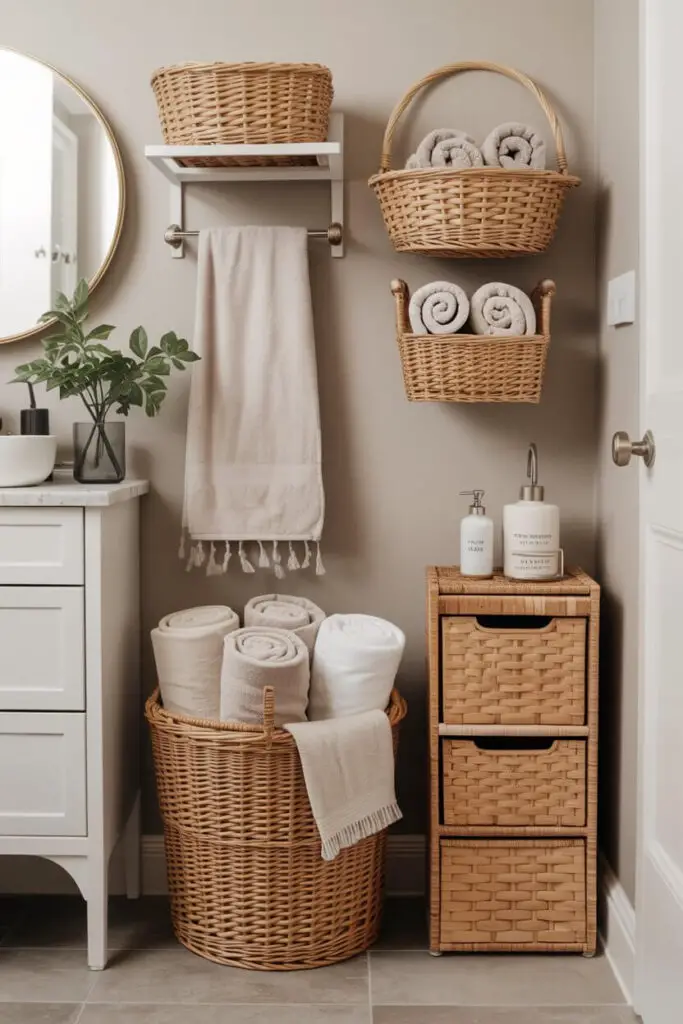 Use Baskets for Containment