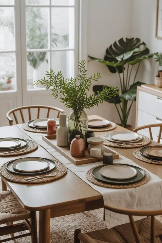 How to Decorate an Eclectic Dining Room Table: 13 Creative Ideas That Actually Work 9 Use Layers for Function and Style