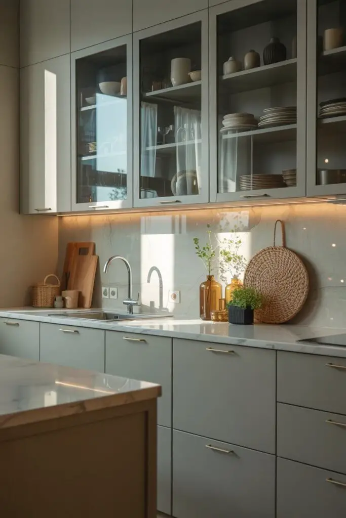 How to Maximize Kitchen Space in a Modern Luxury Design: 13 Game‑Changing Strategies 7 Use Reflective and Glass Finishes