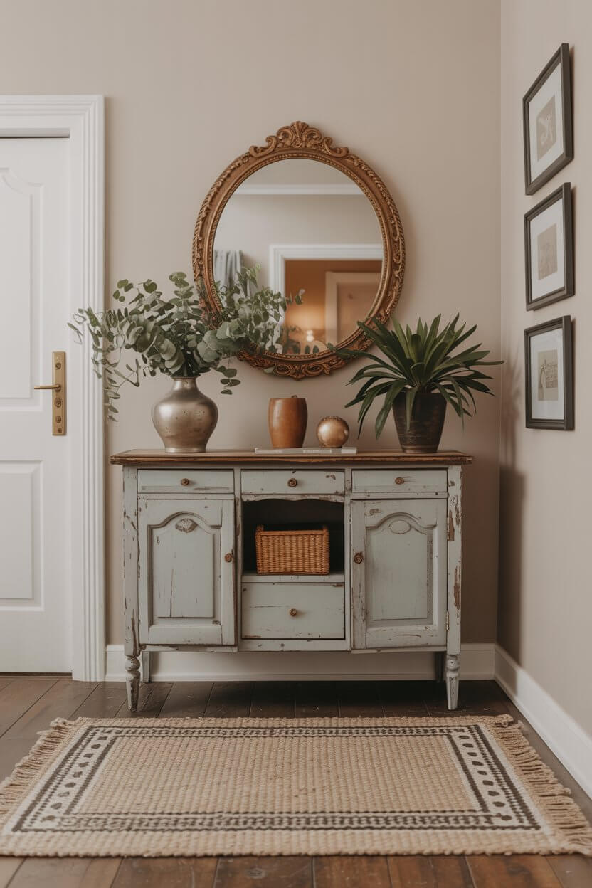 How to Decorate with Vintage Entryway Furniture: A Guide to Adding ...