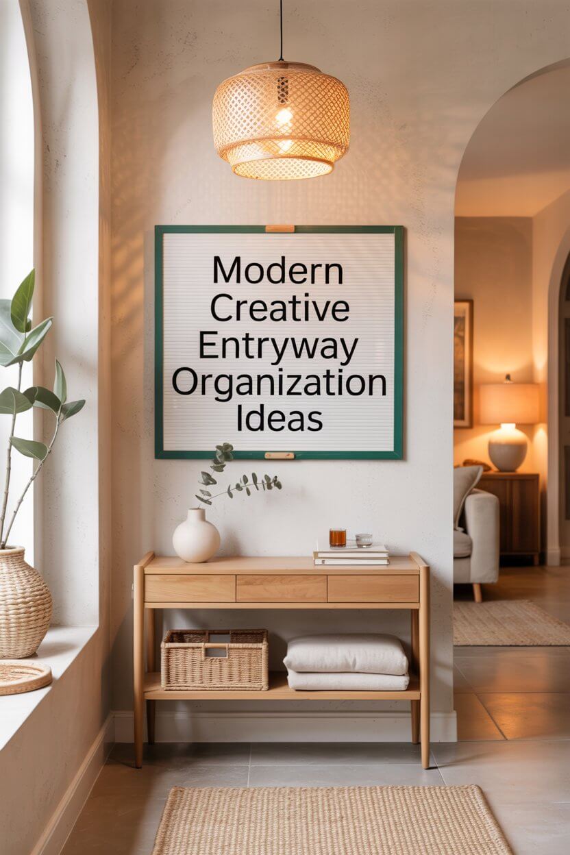 What are Creative Entryway Organization Ideas? Transform Your Space ...