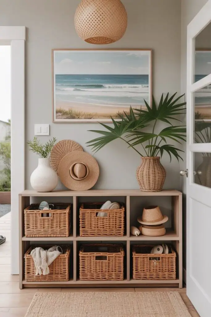 Wicker or Wooden Baskets