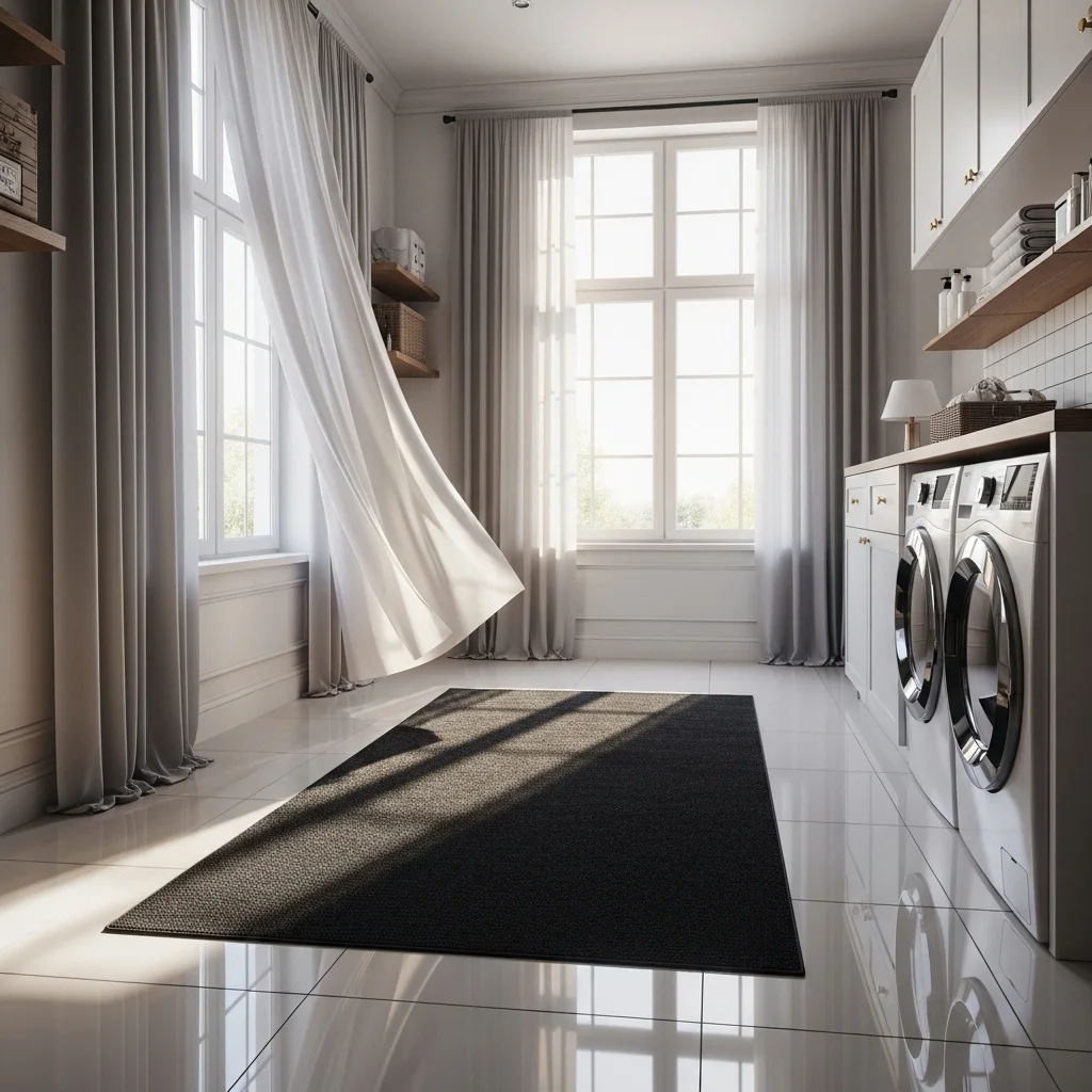 13 Laundry Room Rug Ideas You’ll Actually Want in Your Home 11 Monochromatic Rugs for a Sleek, Modern Touch