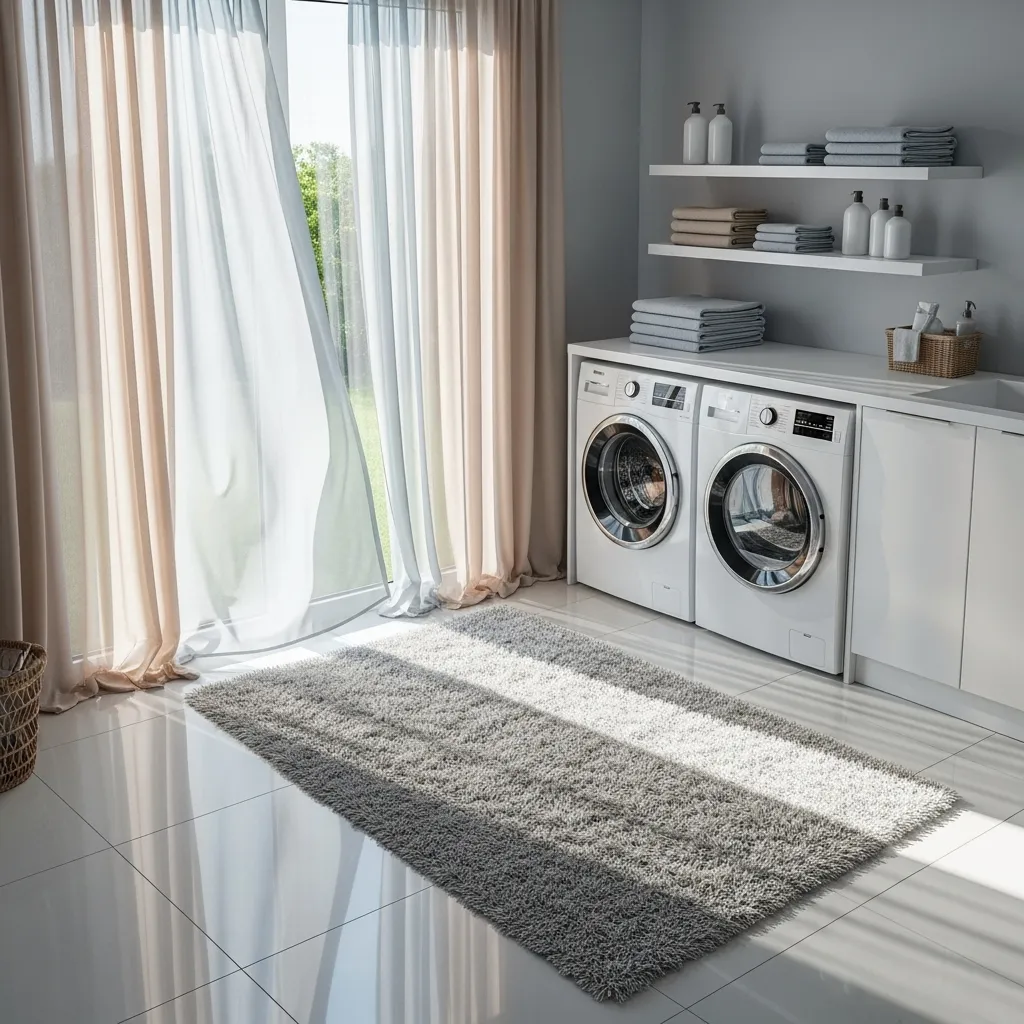 13 Laundry Room Rug Ideas You’ll Actually Want in Your Home 5 Shaggy Rugs for Extra Softness