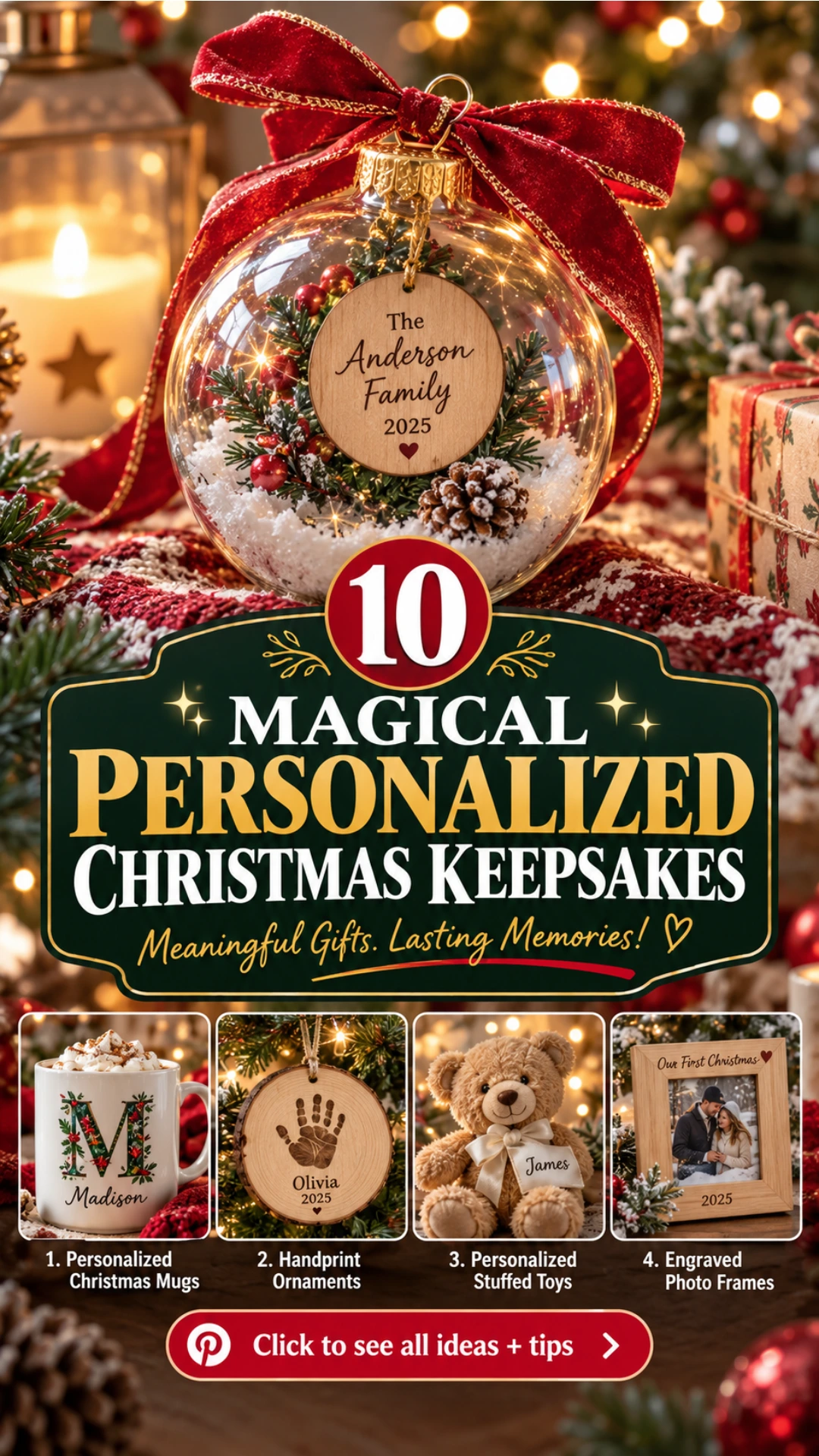 Personalized Christmas Ornaments: 10 Easy Keepsake Ideas 11 Personalized Christmas Ornaments: 10 Easy Christmas Keepsake Ideas